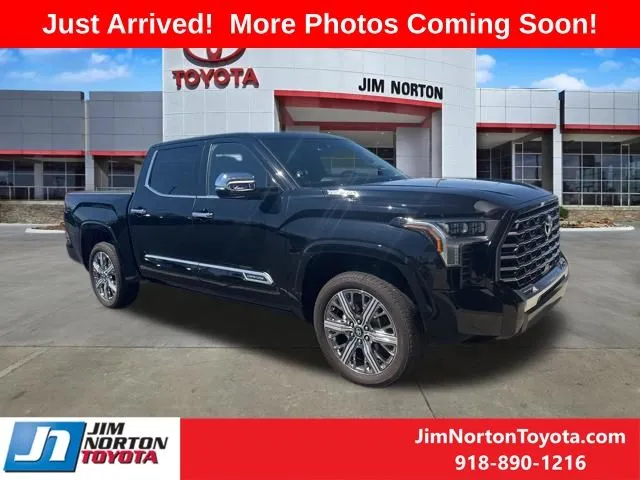 Black 2026 Toyota Tundra Hybrid Capstone for sale in Tulsa, OK