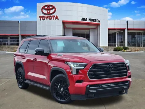 Red 2026 Toyota Sequoia Limited for sale in Tulsa, OK