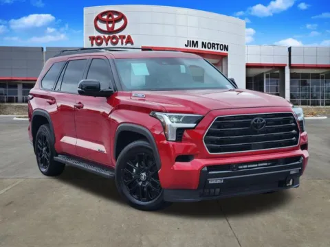 Red 2026 Toyota Sequoia Limited for sale in Tulsa, OK