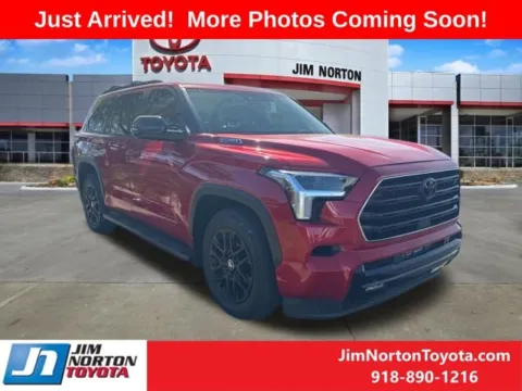 Red 2026 Toyota Sequoia Limited for sale in Tulsa, OK