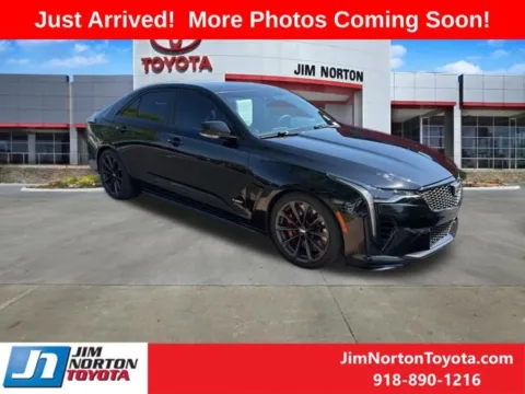Black 2022 Cadillac CT4 V-Series for sale in Tulsa, OK