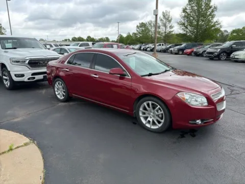 Red 2011 Chevrolet Malibu LTZ for sale in Tulsa, OK
