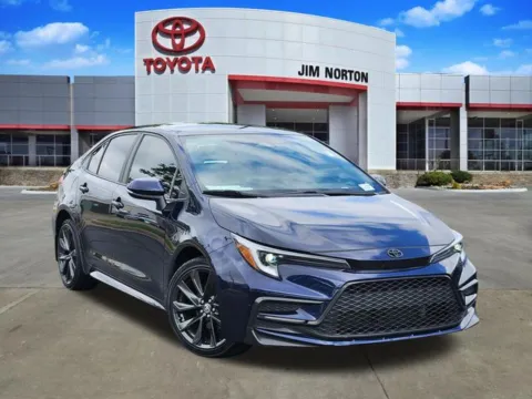 Blue 2024 Toyota Corolla SE for sale in Tulsa, OK