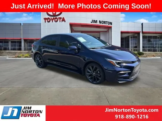 Blue 2024 Toyota Corolla SE for sale in Tulsa, OK