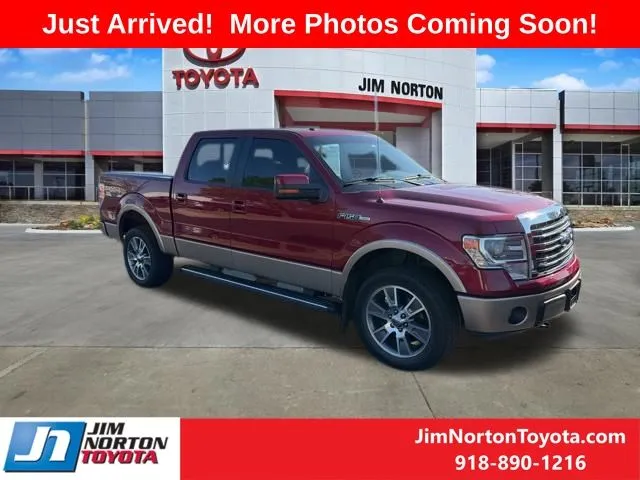 Blue 2014 Ford F-150 Lariat for sale in Tulsa, OK