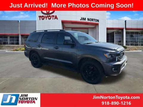 Gray 2021 Toyota Sequoia TRD Sport for sale in Tulsa, OK