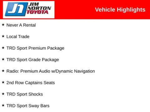 More photos of 2021 Toyota Sequoia TRD Sport at Jim Norton Toyota, OK