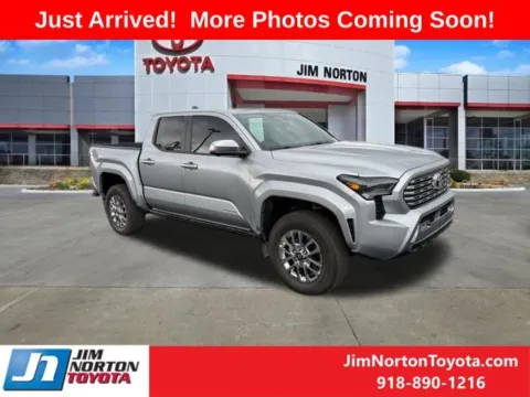 Silver 2024 Toyota Tacoma Limited for sale in Tulsa, OK