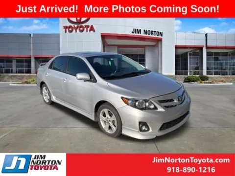 Silver 2011 Toyota Corolla S for sale in Tulsa, OK