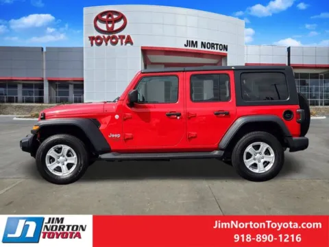 More photos of 2020 Jeep Wrangler Unlimited Sport S at Jim Norton Toyota, OK