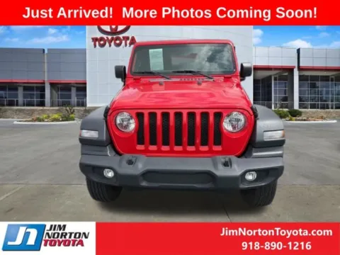 Photos of 2020 Jeep Wrangler Unlimited Sport S for sale in Tulsa, OK at Jim Norton Toyota