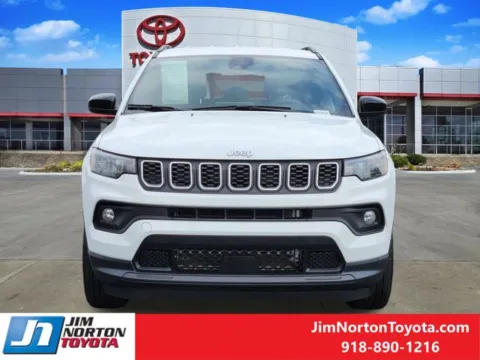 Photos of 2025 Jeep Compass Latitude for sale in Tulsa, OK at Jim Norton Toyota