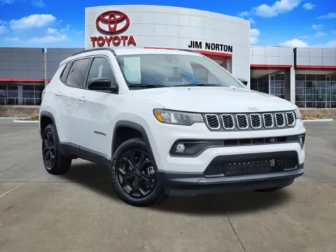 White 2025 Jeep Compass Latitude for sale in Tulsa, OK