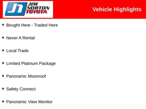 More photos of 2017 Toyota Highlander Limited Platinum at Jim Norton Toyota, OK