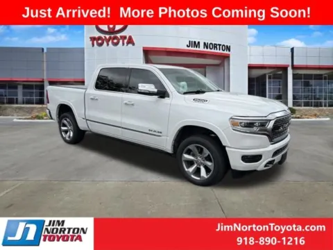 White 2020 Ram 1500 Limited for sale in Tulsa, OK