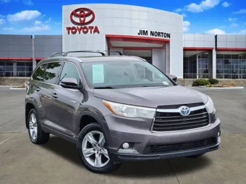 Gray 2016 Toyota Highlander Hybrid Limited for sale in Tulsa, OK