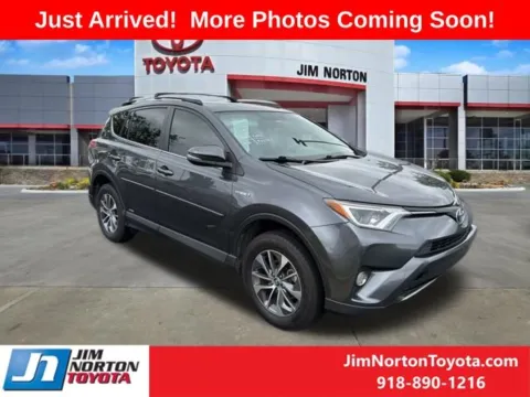 Gray 2016 Toyota RAV4 Hybrid XLE for sale in Tulsa, OK