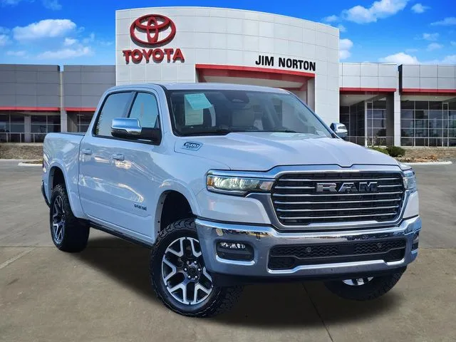 White 2025 Ram 1500 Laramie for sale in Tulsa, OK