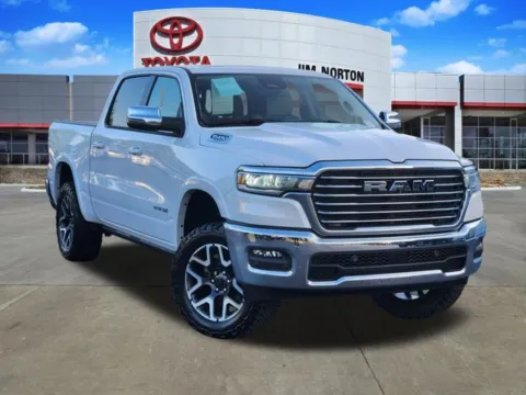 White 2025 Ram 1500 Laramie for sale in Tulsa, OK