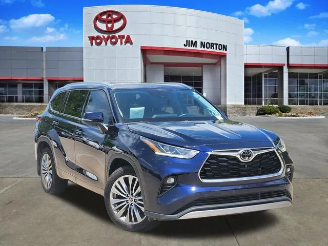 Gray 2021 Toyota Highlander Platinum for sale in Tulsa, OK
