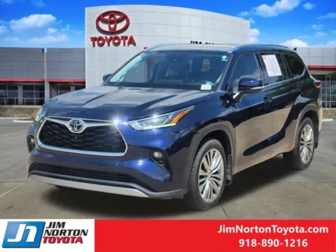 Another view of 2021 Toyota Highlander Platinum for sale in Tulsa, OK at Jim Norton Toyota