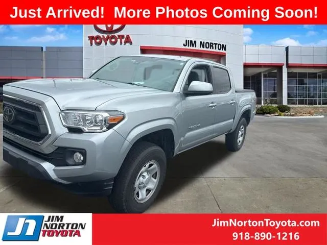 Silver 2022 Toyota Tacoma SR5 for sale in Tulsa, OK