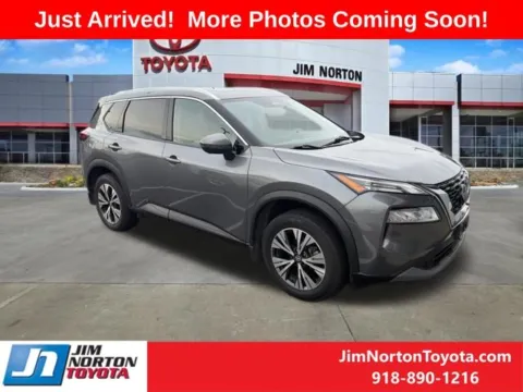Gray 2021 Nissan Rogue SV for sale in Tulsa, OK