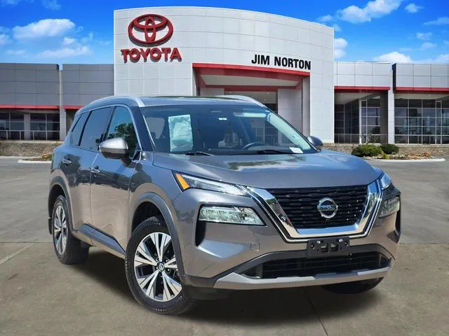 Gray 2021 Nissan Rogue SV for sale in Tulsa, OK