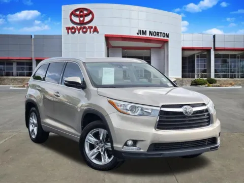 Beige 2016 Toyota Highlander Limited Platinum V6 for sale in Tulsa, OK