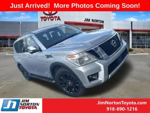 Silver 2018 Nissan Armada Platinum for sale in Tulsa, OK