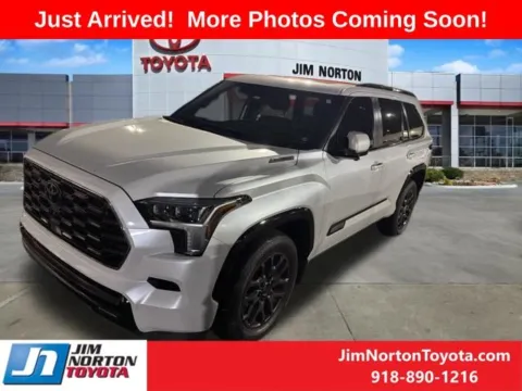 Photos of 2024 Toyota Sequoia Platinum for sale in Tulsa, OK at Jim Norton Toyota