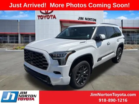 Photos of 2024 Toyota Sequoia Platinum for sale in Tulsa, OK at Jim Norton Toyota