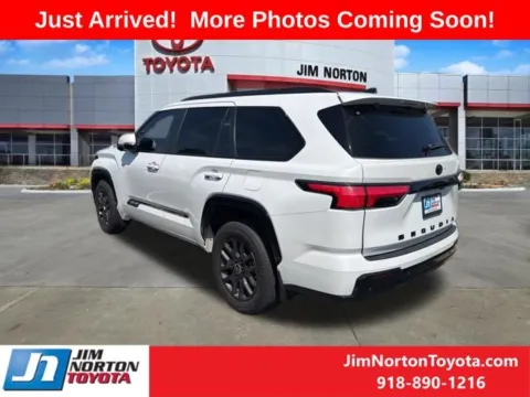 Another view of 2024 Toyota Sequoia Platinum for sale in Tulsa, OK at Jim Norton Toyota