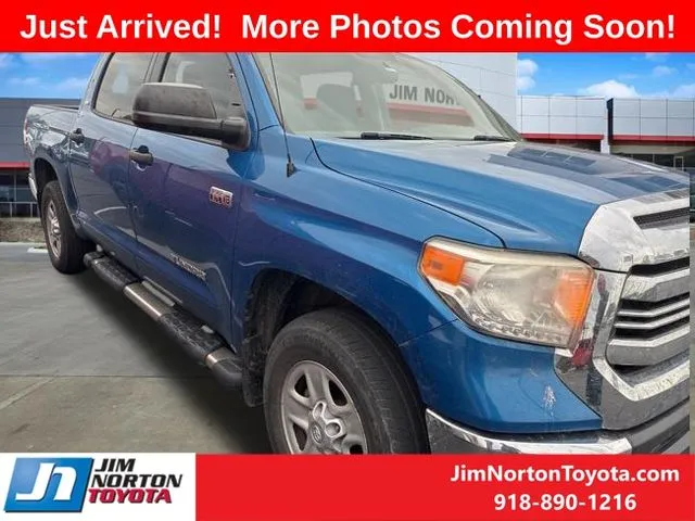 Blue 2017 Toyota Tundra SR5 for sale in Tulsa, OK