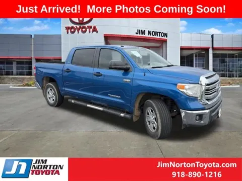 Blue 2017 Toyota Tundra SR5 for sale in Tulsa, OK