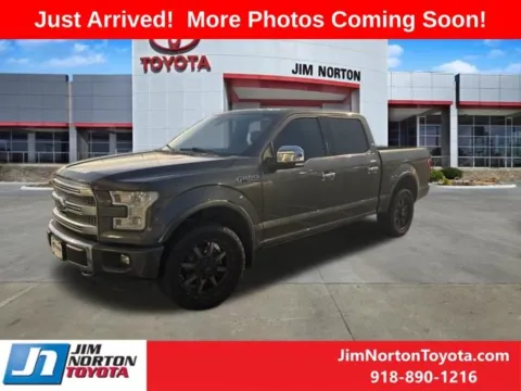 Photos of 2015 Ford F-150 Platinum for sale in Tulsa, OK at Jim Norton Toyota