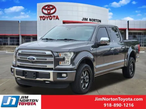 Another view of 2015 Ford F-150 Platinum for sale in Tulsa, OK at Jim Norton Toyota
