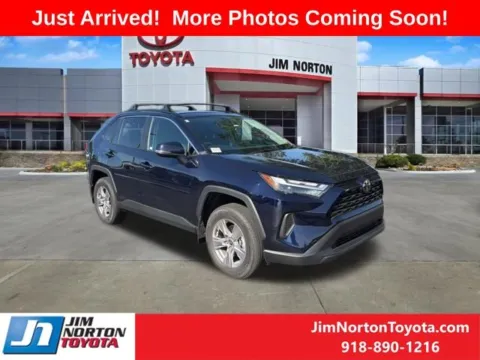 Blue 2025 Toyota RAV4 XLE for sale in Tulsa, OK