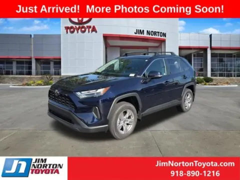 Blue 2025 Toyota RAV4 XLE for sale in Tulsa, OK
