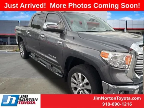 Gray 2016 Toyota Tundra Limited for sale in Tulsa, OK