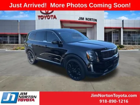 Black 2021 Kia Telluride SX for sale in Tulsa, OK
