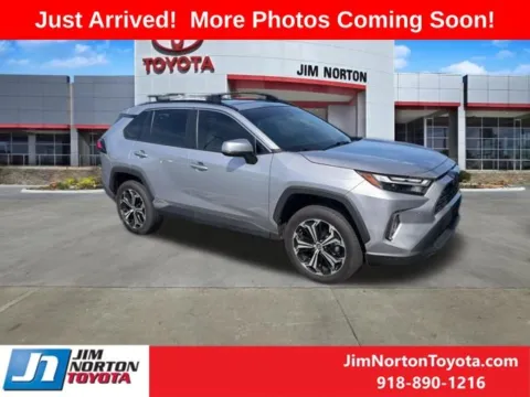 Silver 2024 Toyota RAV4 Hybrid XLE Premium for sale in Tulsa, OK