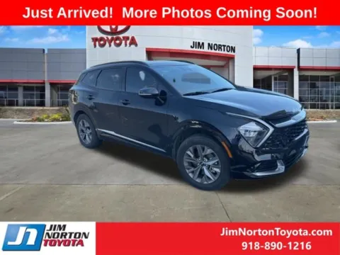 Black 2023 Kia Sportage SX for sale in Tulsa, OK