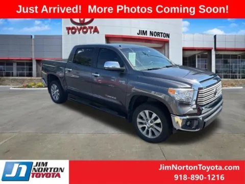 Gray 2016 Toyota Tundra Limited for sale in Tulsa, OK