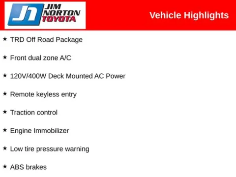 More photos of 2023 Toyota Tacoma TRD Off-Road at Jim Norton Toyota, OK