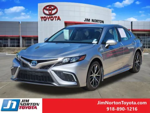 Another view of 2024 Toyota Camry Hybrid SE for sale in Tulsa, OK at Jim Norton Toyota