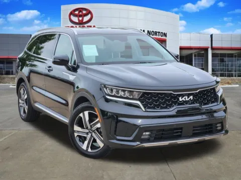 Black 2023 Kia Sorento Hybrid EX for sale in Tulsa, OK