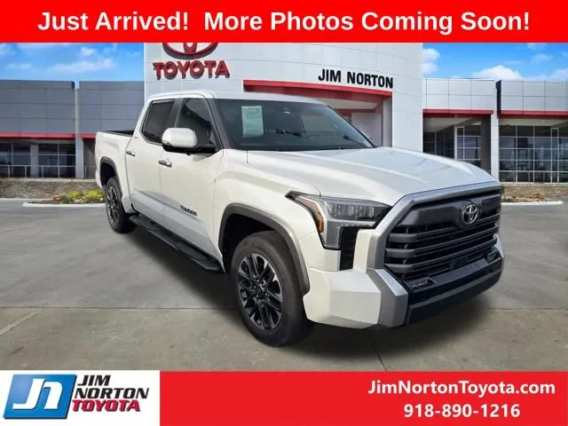 White 2025 Toyota Tundra Limited for sale in Tulsa, OK