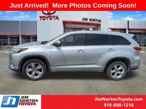 Another view of 2019 Toyota Highlander Limited for sale in Tulsa, OK at Jim Norton Toyota