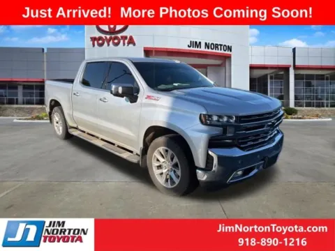 Silver 2021 Chevrolet Silverado 1500 LTZ for sale in Tulsa, OK